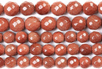 60pcs 6mm Natural Gold Sandstone Beads Faceted Stone Energy Healing Beads for Jewelry MakingDIY Bracelet Necklace Accessories 15" (6mm, Faceted Gold Sandstone)