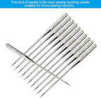 30 Pack Sewing Machine Needles Size 75/11 130/705H HAx1 Embroidery Sewing Needles for Brother Sewing Machine (3 Pack of 10 Needles)