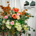 Max Shape Pack of 4 Large Size Floral Foam Blocks for Fresh and Artificial Flowers (9” L x 4” W), Wet Florist Foam Blocks for Wedding Holiday Decorations (4 Pack)