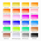 24 Colors Blendable Watercolor Markers 2025 Upgrade Double Tip Paint Pens with 1 Water Brush Pen Water Based Coloring Pens Drawing Markers Set with Flexible Brush Tip for Artists and Beginners
