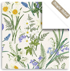 24 Sheets 12 Designs Scrapbook Paper Pad,6"×6” Single-Sided Decopodge Craft Cardstock Paper, Christmas Scrapbooking DIY Decorative Background Cardmaking Supplies.Flowers