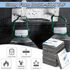 UPINS Double Sided Foam Tape, Double Sided Tape Heavy Duty Strong Adhesive Double Sided Mounting Tape for Walls Picture Poster Crafts (150, Black)