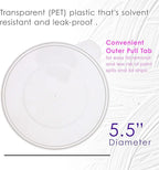 Pouring Masters 12-Pack Mixing Cup Lids for 40 Oz (1200ml) Graduated Plastic Measuring Cup Lids - Storage Seal Top for Pouring Masters Automotive Paint Mixing Cups, Epoxy Resin, Art Supplies