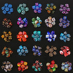 Coyeekn Mystery Dice Set - DND Dice Set - Polyhedral Dice, Dice Goblin, RPG Dice Set, Suitable for Role Playing, Table Games(Mystery Pack of 6)