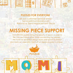 MOMIBOOK Puzzles for Adults 1000 Piece Jigsaw Puzzles of Let's Go! to The Market, Painting Image Difficult Challenging Hard Impossible Puzzle, Cute Funny Toys & Games Christmas Birthday Gifts