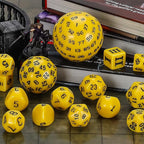 CiaraQ DND Polyhedral Dice Set (15pcs) D4-D100 Game Dice with Dice Bag for Dungeons and Dragons Role Playing Table Games (Yellow & Black)