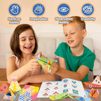 Origami Paper Kit for Kids Ages 5-8 8-12,152 Sheets Origami Paper - 72 Double Sided Patterns with Instructional Book,DIY Art Craft Projects,Travel Game Activity,Gift for Boys Girls Beginners