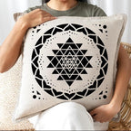 Sacred Geometry Stencil 8inch Reusable Stencils for Crafts Metatron's Cube/The Flower of Life Drawing Templates for Wall Canvas Paper Art Crafts