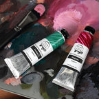 Tusc & Pine Artist Oil Paint - Cadnium Red Deep, 150 ml, Non-Yellowing, Rich & Creamy Consistency, Maximum Pigment Load, Small Batch Milled Oil Paints Made in the USA for Professional Artists