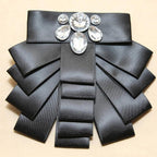 Humphrey's Craft 1-1/2 Inch Black Double Faced Satin Ribbon - 25 Yards Variety of Color for Crafts Gift Wrapping DIY Bows Bouquet Decoration Sewing Christmas Tree Wedding and Invitation Card.