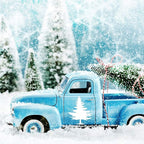 8 Pieces Pine Tree Stencils Art Painting Templates Stencils for Painting on Wood Winter Holiday DIY Wall Floor Decor Supplies (6 x 6 Inch)