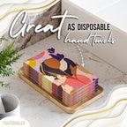 Trendables Floral Napkins for decoupage 100 Pcs 3 Ply floral paper napkins decorative Guest Towels Disposable Bathroom, Flower Design For Tea Party Decorations, Dinners & Weddings