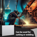 Hicarer 4 Pcs Mild Steel Sheet Cold Rolled 18 Gauge Metal Plate Weldable Metal Sheets for Professional Industrial DIY Use, Clean Surface Easy to Weld (9" X 12")