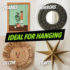Picture Hanging Wire #3 30lbs 100-Feet, Flexible Steel Wire 18 Gauge for Hang Up Frame/Painting and Mirror