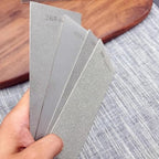 5 Pieces Diamond Sharpening Stone, Diamond Knife Sharpener Plate, Honing Whetstone for Kitchen, Sharpening Dull, Blunt or Tired Edges for Knives and Chisels