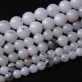 90PCS 4MM Black Rutilated Quartz Beads Round Loose Stone Beads for Jewelry Making DIY Energy Stone Healing Power Bracelet 15"