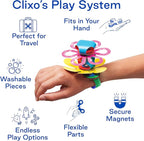 Clixo Friendship Pack – 150-Piece Flexible Magnetic Building Toy for Creative Family Play | STEAM Learning, Open-Ended Play. Perfect for Collaborative Fun, Travel, and Educational Bonding. Ages 4+