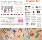 Shuttle Art 82 Colors Polymer Clay Kit with 19 Clay Tools, 16 Kinds of Accessories, Non-Toxic, Non-Sticky, Ideal DIY Art Craft Gift for Kids Adults