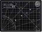 Elan Cutting Mat A4 Black & Taupe, Self Healing Cutting Mat 9x12 Inch, 5-Ply Craft Board Black, Hobby Board for Crafts 9x12 Inch
