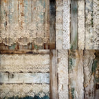 Vintage Lace & Wood Scrapbook Paper Pad 6x6, Single-Sided, 12 Designs, 24 Sheets, DIY Crafts, Scrapbooking Supplies