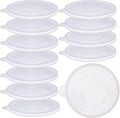 Pouring Masters 12-Pack Mixing Cup Lids for 64 Oz (2000ml) Graduated Plastic Measuring Cup Lids - Storage Seal Top for Pouring Masters Automotive Paint Mixing Cups, Epoxy Resin, Art Supplies