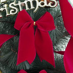 MEEDEE Red Velvet Ribbon - 2.5 Inch Wide, Wired, 25 Yards Spool - Velvet Christmas Ribbon for Tree, Wreaths, Bows
