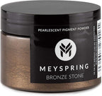 MEYSPRING Bronze Stone Epoxy Resin Color Pigment - 50g - Mica Powder for Epoxy