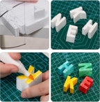 Crafare 4X4X2 Inch Craft Foam Blocks 12 Pack Polystyrene Foam Square Blocks for School Art Modeling Projects Sculptures,Floral Arrangements Wedding Table Centerpieces