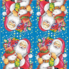 20-ct 13x13 Christmas Paper Decoupage Napkins, 3-Ply Servilletas Tissue Napkin for Dinner and Parties, Disposable Napkins (Santa Snw)