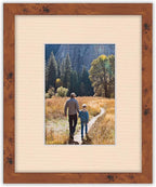 Pack of TEN 8x10 Mats Bevel Cut for 6x8 Photos - Acid Free Beige Precut Matboards For Pictures, Photos, Framing - 4-ply Thickness