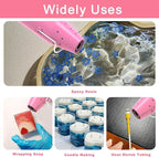 Heat Gun, Mini Heat Gun for Shrink Tubing, Portable Heat Gun for DIY Crafts, 300W Heat Air Gun with Reflector Nozzle, Shrink Wrap Gun Tool for Shrink Packaging PVC, Drying Paint, Clay - Pink