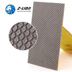 Z-Lion Diamond Abrasive Paper Sheets 120 Grit Diamond Sandpaper Nylon Back for Grinding Stone Glass Ceramic(1 Pcs)