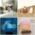 Clear Acrylic Sheet 5" x 7" Cast Plexiglass Panel 1/8" Thick (3mm) Transparent Plastic Board for Sign, Craft, Display Projects, Laser Cutting, Engraving, Pack of 2