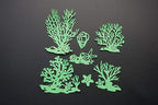 Metal Beach Shell Starfish Conch Coral Cutting Dies, Ocean Life Die Cuts Embossing Stencils Template Mould for Card Scrapbooking and DIY Craft