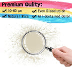 Mica Powder - 60g Mica Powder for Epoxy Resin - Pearl Pigment Powder Dye for Resin/Eye Shadow/Soap Making/Nails/Bath Bombs etc. (Magic Gold)