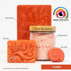 Eye Candy Pigments Premium Orange Mica Powder - Tiger (25gr) - for Epoxy, Resin, Soap, Paint, Woodworking, Acrylic Pouring, Bath Bombs, Fishing Lures - DIY Arts and Crafts Additive