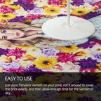 Breathing Color Timeless Archival Print Varnish - 1 Quart, Matte Finish, Professional Quality Canvas Coating, Water Based UV Protection, No Glare Finish, 100+ Years Certified Archival