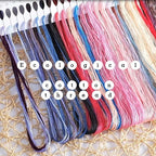 51buyoutgo 11CT Stamped Cross Stitch Kits for Adults - 14x14 in Beginner Embroidery Kit with Funny Easy Washable Animal Squirrel Pattern, Pre Printed Fabric, Fit for DIY Home Decor & Mom Gifts