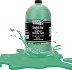 POURING MASTERS Seaglass Green Acrylic Ready to Pour Pouring Paint - Premium 64-Ounce Pre-Mixed Water-Based - for Canvas, Wood, Paper, Crafts, Tile, Rocks and More