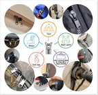 GODO MF5-2EA Metal Zipper Slider Repair Replacement Kits - #5 Single or Double Puller