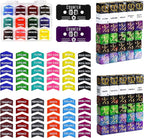 SIXPOINTS 122Pcs MTG Dice Counters Keyword Counters Life Counter 1/+1 counters Commander Buff Tokens 6 Sided Dice Set for Magic The Gathering, MTG, TCG, Card Games Accessories (B-122PCS/SET)