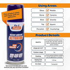 FIX & FUSION Activator Spray (3.38 Fl Oz), Instant Cure Accelerator for Cyanoacrylate (CA) Super Glue for Wood, Plastic, Rubber, Granite, and DIY & Professional, Accelerates Bonding Strength, (2 Pack)