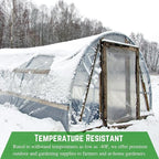Farm Plastic Supply - Clear Vinyl Sheeting - 15 Mil - (4'6" x 75') - Vinyl Plastic Sheeting, Clear Sheet for Storm Windows, Covering, Protection, Tablecloth Protector