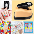 Craft Holes Punch, Paper Punchers Scrapbook Punches, 5PCS Hole Punch Shapes Hole Puncher for Crafts Papers, Cutters for Paper Crafts DIY Handmade Crafting Scrapbook Tools Cards Arts Fun Projects
