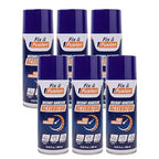 FIX & FUSION Activator Spray (13.5 Fl Oz), Instant Cure Accelerator for Cyanoacrylate (CA) Super Glue for Wood, Plastic, Rubber, Granite, and DIY & Professional, Accelerates Bonding Strength, (6 Pack)