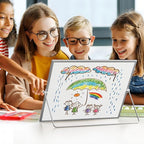 MaxGear Dry Erase Magnetic White Board, 16" x 12" Double-Sided Dry Erase Board with Stand, Large Desktop Whiteboard for Kids Home, School, Office - Planning, Memo, to Do List