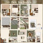 Cutefun Book Nook Kit - DIY Miniature Dollhouse Kit for Adults and Teens, 3D Wooden Puzzle Library Mini House Building Kit with LED Bookshelf Insert Decor Creative Gifts (Gallery Bookstore)