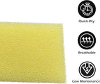 FoamRush 3" x 24" x 24" Water-Resistant Dry Fast Outdoor Upholstery Foam Sheet for Outdoor & Marine Furniture (Chair Cushion Foam for Patio Furniture, Boat Seat Cushion Replacement)