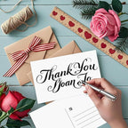 4x6 Blank Postcards for Mailing, White Cardstock Paper, Thick Cardstock, Ideal for Greeting Cards, Thank You, Invitations & DIY Projects
