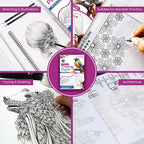 Tracing Paper 8.5 x 11 Inch - 100 Sheets 41lb/63gsm Transparent Vellum Paper for Sketching, Preliminary Drawing, Drafting & Overlays - Premium Translucent Tracing Paper for Pencil, Marker and Ink